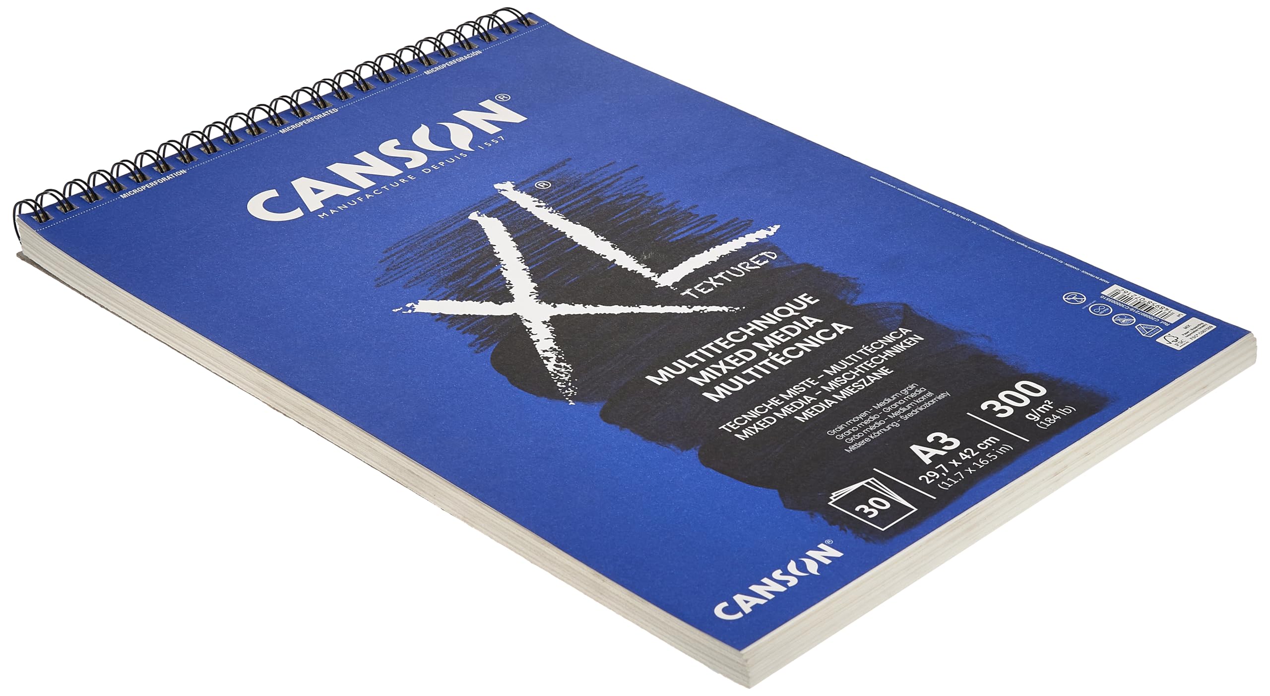 Amazon.com: Canson Mix-Media XL Pad - A3 Pad for Acrylic